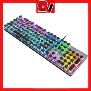 Bàn Phím Cơ Gaming Cho PC, Laptop Cao Cấp F2016 Nâng Cấp Có 20 Chế Độ Led GB Khác Nhau Chiến Mọi Game