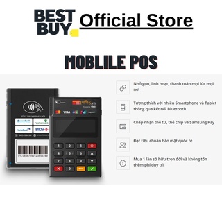 Máy Quẹt Thẻ Mpos ATM - Visa - Mastercard Tích Hợp Chức Năng Trả Góp Kết Nối bluetooth Với Điện Thoại