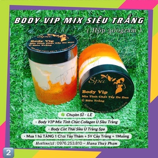 [FREE SHIP] BODY VIP MIX TINH CHẤT Ủ SIÊU TRẮNG - BODY CỐT THÁI CAO CẤP 300GR