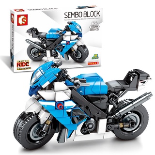 Đồ chơi lắp ráp mô hình xe Sdiolk - SEMBO BLOCK 701204