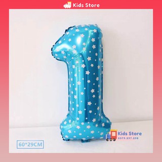 Bóng Theo Số tuổi 36inch - Phụ kiện Trang trí sinh nhật - Trang trí thôi nôi cho bé