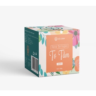 Kem Nano Collagen Tơ tằm Cỏ Lành 30g - Ngăn ngừa lão hóa, mờ nếp nhăn