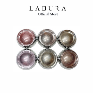 Bột tráng gương LADURA trang trí móng set 6 màu
