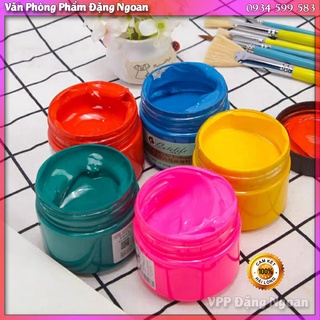Màu Nước Chuyên Dụng GOUACHE Cao Cấp Hũ 100ml