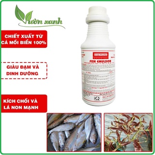 Phân bón cao cấp Đạm cá Mỹ FISH EMULSION 1L