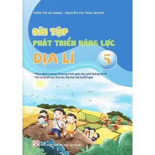 Sách - Bài tập phát triển năng lực học sinh môn Địa lí lớp 5