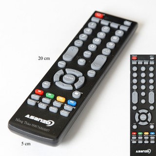 Remote Tivi Asanzo LCD