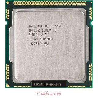 Bộ vi xử lý CPU INTEL I3-540 socket 1156 không kèm FAN-Cũ (CPU28)