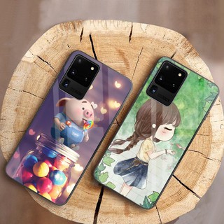 Ốp Lưng SAMSUNG GALAXY S20 ULTRA, S21 5G, S21 ULTRA,S21 PLUS 5G mặt kính cường lực cao cấp