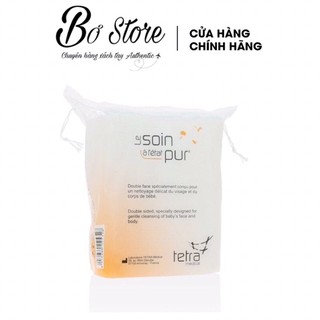 Bông tẩy trang Tetra Pháp 500 - 600 miếng