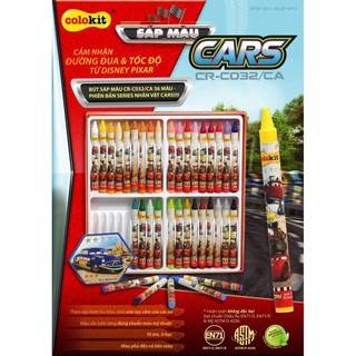 BÚT SÁP 36 MÀU CARS - COLOKIT cam kết hàng đúng mô tả chất lượng đảm bảo an toàn đến sức khỏe người sử dụng đa dạng mẫu
