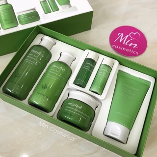 [ Chuẩn Auth] Set Dưỡng Da Trà Xanh innisfree 6 món