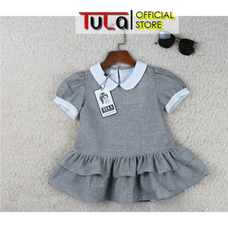 [Mã SKAMFS185M giảm 10% đơn 100K] Váy Đầm Bé Gái Bồng Xòe Phối Màu Cực Yêu
