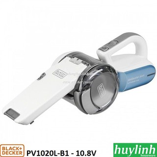 [Mã ELHAMS5 giảm 6% đơn 300K] Máy hút bụi cầm tay dùng pin 10.8V Black Decker PV1020L-B1