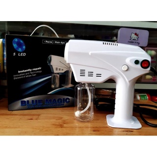 [Mẫu 2022] Máy Phun Sương Nano Phục Hồi Tóc Cao Cấp Có Đèn Xanh Blue Led HX-040H Steam