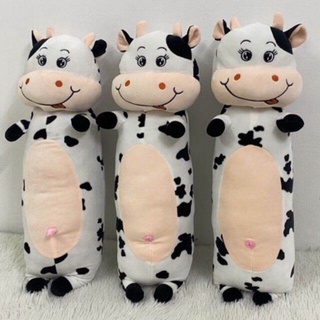 Gối Ôm Con Bò Sữa   Bò Sữa Nhồi Bông Size 70Cm Quà Tặng Dành Cho Bé
