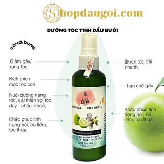 Nước Dưỡng Tóc Tinh dầu bưởi THE LENA  chống rụng và Kích thích mọc tóc nhanh 100ml