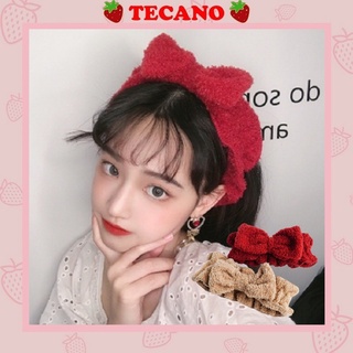 Băng đô nơ nữ, bờm băng rô vải cá tính BD19