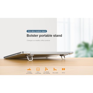 Chân đế di động Nillkin Bolster Mini cho Macbook,Laptop [Tản Nhiệt]