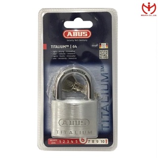 Ổ Khóa ABUS 64TI/50 Thân TITALIUM 50mm