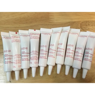 Kem chống nắng CLARINS 10ml trắng có box