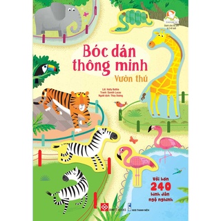 Sách - Bóc dán thông minh vườn thú (6 cuốn)