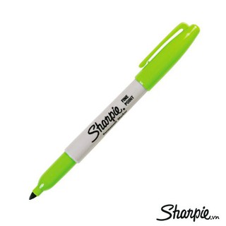 Bút lông dầu vẽ trên mọi chất liệu Sharpie Fine Point - Lime Green (Xanh lá mạ)