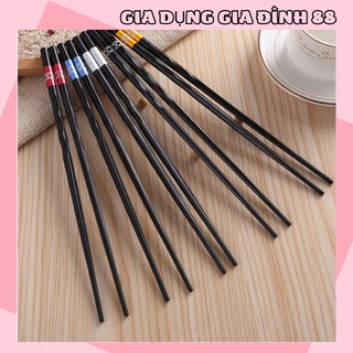 ❌FREESHIP 50K❌ Đũa Ăn Kháng Khuẩn Họa Tiết Khảm Chống Trơn, Chống Cong Vênh, Chống Thấm Nước Cao Cấp 88196