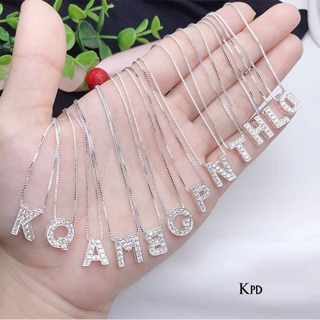 DÂY CHUYỀN MẶT CHỮ CÁI ĐÍNH ĐÁ