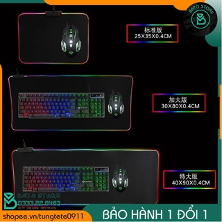 Lót Chuột Led RGB Loại Siêu Lớn Mẫu Cao Cấp - Siêu Đẹp, Led Cực Ngầu