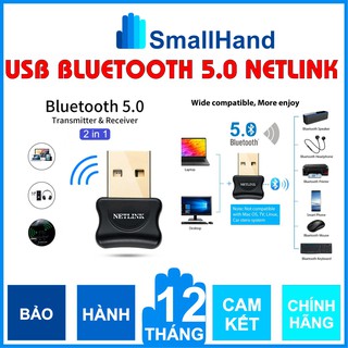 USB Bluetooth 5.0 Netlink – Chính Hãng Netlink bảo hành 1 năm – Hỗ trợ máy tính kết nối Bluetooth với các thiết bị khác