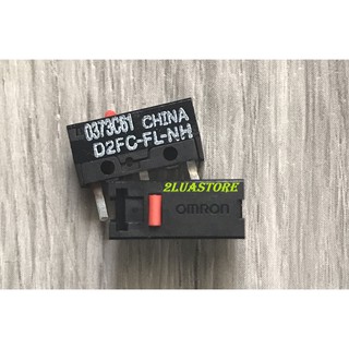 Nút bấm chuột Omron 10 triệu lần bấm D2FC-FL-NH chấm đỏ