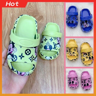 [𝐇𝐎𝐓] Dép 𝐁Á𝐍𝐇 𝐌Ì Mickey Hở Mũi Quai Hậu Siêu 𝐍𝐡ẹ Siêu 𝐂𝐔𝐓𝐄 Cỡ NHỎ Dành Cho Bé 5 Màu Full Size 18-23