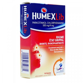Hộp giấy đỏ xanh Humexlib