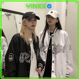 Áo khoác dù Nam Nữ Ulzzang, Áo Bomber Jacket Unisex form rộng Yinxx AK02
