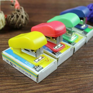 Máy dập ghim mini kèm ghim bấm