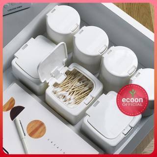 Hộp đựng bông tẩy trang, trang sức, tăm bông, kim chỉ và nhiều vật dụng khác