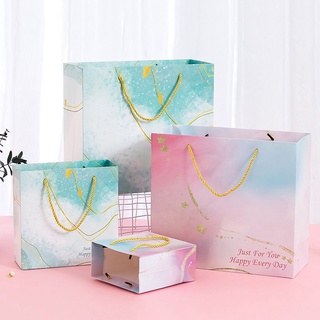Túi quà họa tiết sáng tạo màu Gradient
