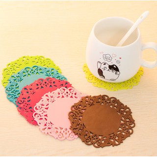 Lót Ly Hoa Văn Nhiều Màu 9cm