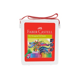 Sáp dầu Faber Castell Hexagonal Oil Pastels 72 màu kèm chuốt
