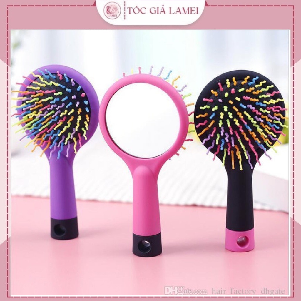 Lược Gương Tròn Chải Tóc