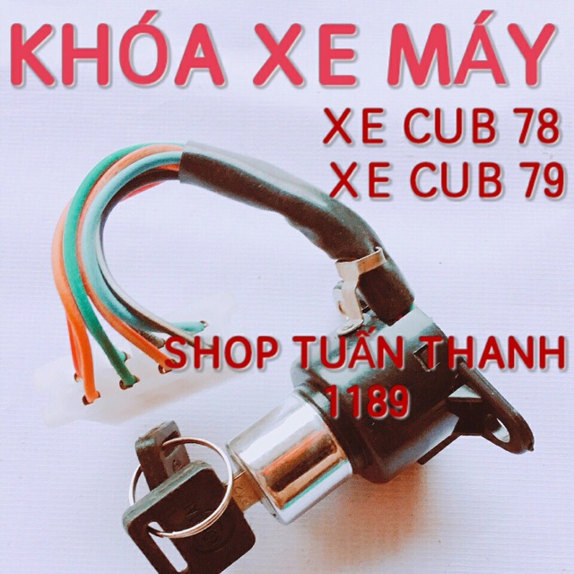 KHOÁ XE CUB 78-79