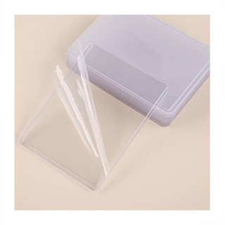 Pack 10 cái Toploader seal B8+ trắng 7,6x10,1 chống trầy - Toploader glueset không ám xanh