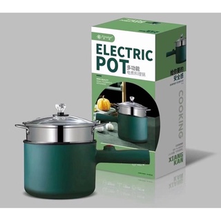 HH Nồi Lẩu Điện Mini, Nấu Mì, Luộc, Chiên Chống Dính Cao Cấp (Hộp Hình Chữ Nhật)