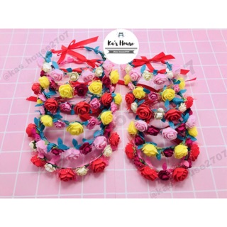 {15cm-20cm} CÓ SẴN- vòng hoa cho doll