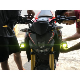 LEN VÀNG GẮN TRỢ SÁNG L4X CHO XE MÁY