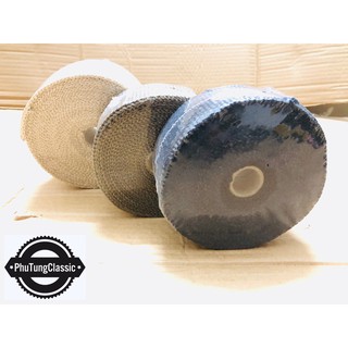 Vải cuốn pô chịu nhiệt , chồng nóng cho mọi xe máy ( màu đen , vàng , titan ) 10m / 1 cuộn