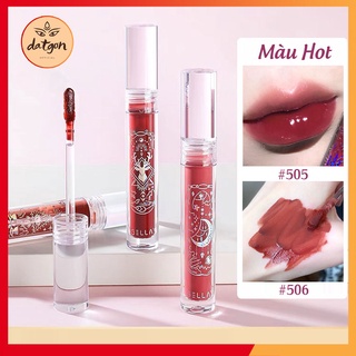 Son môi Gella's kem bóng, son nội địa trung dưỡng ẩm, lâu trôi ánh nhũ Datgon