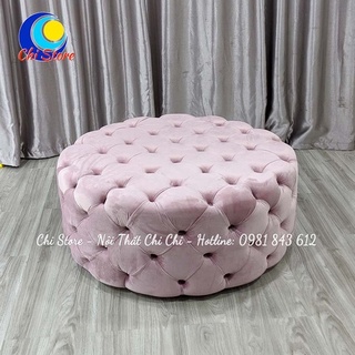 Đôn Nhún Cổ Điển Mẫu Mới Nhất, Đôn Tròn Chụp Hình Sang Chảnh (Được Đặt Kích Thước Theo Yêu Cầu)