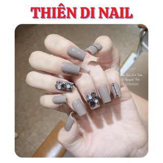 Sơn gel Nhật màu ghi xám Thiên Di Nail